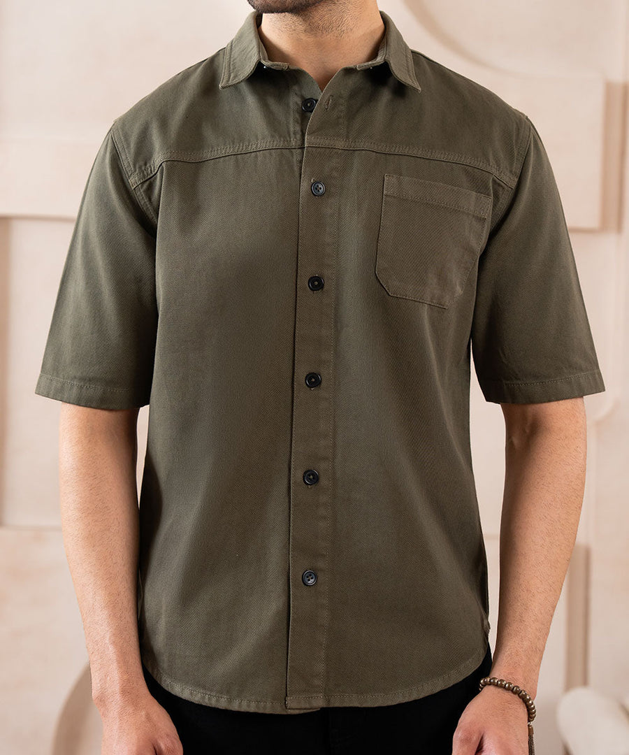 Covert Green Overshirt