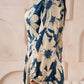 Ocean Ink Floral Dress