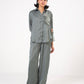 STRIPED WIDE LONG TROUSER