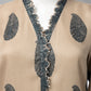 Light Brown Embroidered Pashmina Unstitched 3Pc
