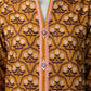 Light Brown Printed Khaddar Slub Unstitched 3Pc