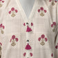 Beige Printed Khaddar Slub Unstitched 3Pc