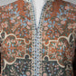Brown Printed Light Khaddar Slub Unstitched 3Pc