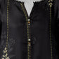 Black Printed Dobby Unstitched 2Pc