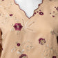 Beige Embroidered Dobby Unstitched 3Pc