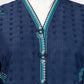 Navy Blue Embroidered Dobby Unstitched 2Pc