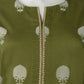 Green Yarn Dyed Jacquard Unstitched 3Pc