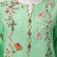 Green Printed Dobby Unstitched 2Pc