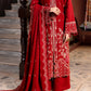Unstitched 3Pc - Peach Embroidered  - NUWDPE263016