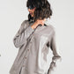 Selfprint Button Down Shirt