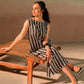 Printed Zebra Dress