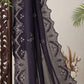 01 Piece Ready to wear Embroidered Chiffon Dupatta