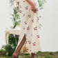 Printed Cherry Skirt