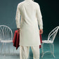 Off White - Stitched Shalwar Kameez & Combo - SWSB10