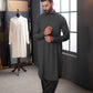 Stitched Shalwar Kameez (SPSC56) Charcoal