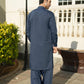 Stitched Shalwar Kameez (SPSB02) Greyish Blue