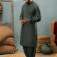 Dark Grey - Stitched Shalwar Kameez & Combo - SWSB05