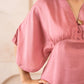 Rose Silk Muse Dress