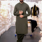 Stitched Shalwar Kameez (SPSB52) Brown