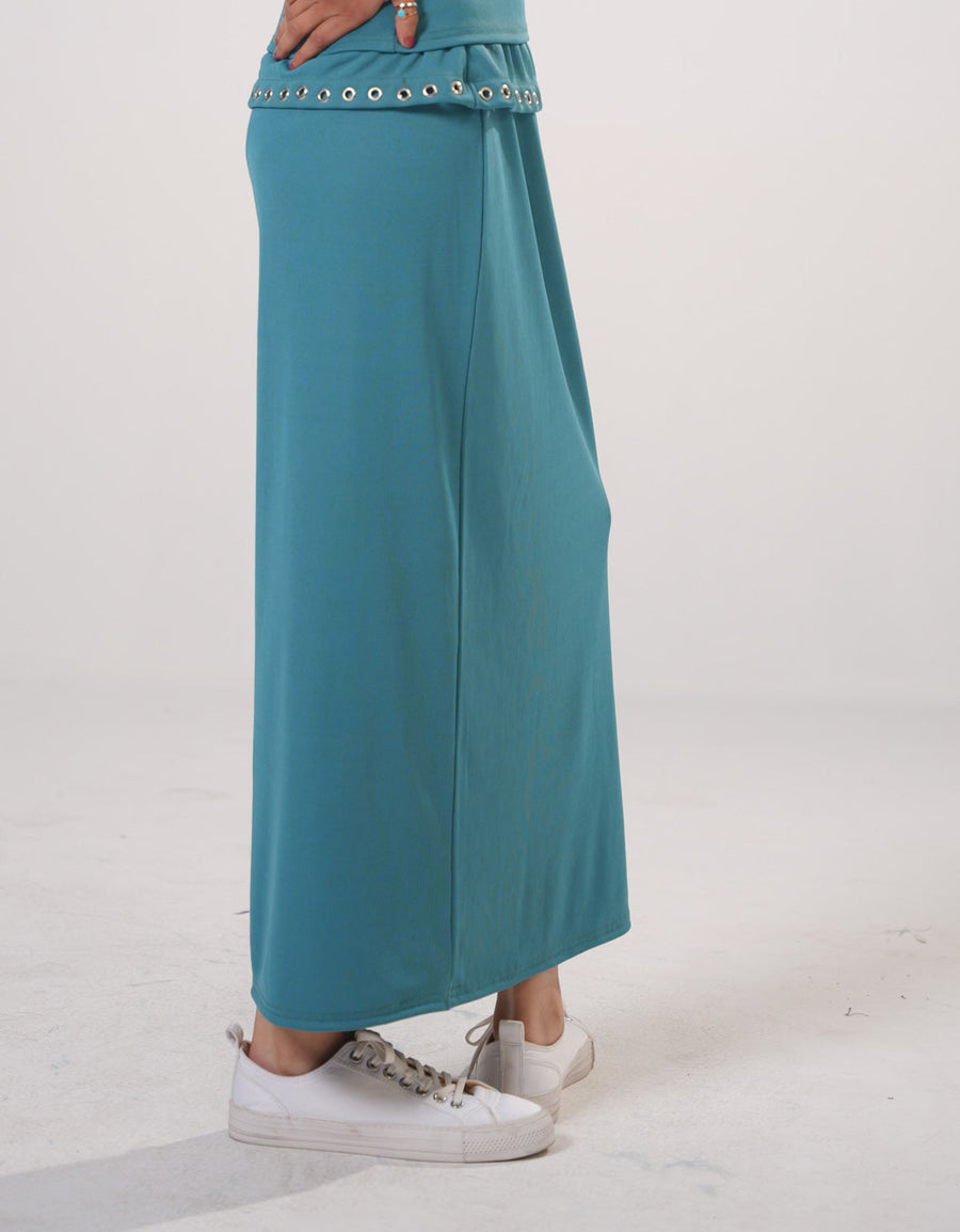 MIDI STRAIGHT SKIRT