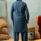 Royal Blue - Stitched Shalwar Kameez & Combo - SWSB14