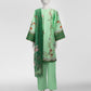 Green Printed Dobby Unstitched 2Pc