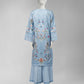 Blue Embroidered Cambric Unstitched 2Pc