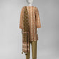 Multicolor Printed Cambric Unstitched 3Pc
