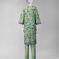 Mint Green Embroidered Dobby Unstitched 2Pc