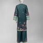 Green Embroidered Cambric Unstitched 2Pc