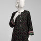 Black Printed Khaddar Slub Unstitched 2Pc