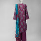 Light Purple Printed Cambric Unstitched 3Pc