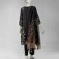 Black Printed Dobby Unstitched 2Pc