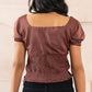 Muted Ember Top