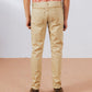 Beige Straight Fit Chinos