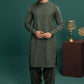 Green - Stitched Shalwar Kameez & Combo - SWSB13