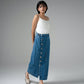 Downtown Button Skirt