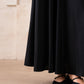 Luxe Raven Fold Dress