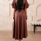 Terra Umber Luxe Dress