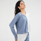 Fitted Color Block Top