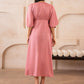 Rose Silk Muse Dress