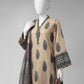 Light Brown Embroidered Pashmina Unstitched 3Pc