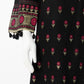 Black Yarn Dyed Jacquard Unstitched 3Pc