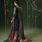 rang-e-bahar Silk Dark green 4Pc suit sitara-23-S