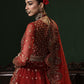rang-e-bahar net Red 4Pc suit aylin-10-S