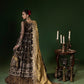 rang-e-bahar net Black 4Pc suit mahru-5-S