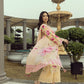 03 Piece Stitched Printed Embroidered With Printed Chiffon Dupatta