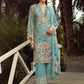 03 Piece Unstitched Printed Embroidered With Printed Chiffon Dupatta