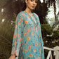 03 Piece Unstitched Printed Embroidered With Printed Chiffon Dupatta