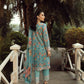 03 Piece Unstitched Printed Embroidered With Printed Chiffon Dupatta